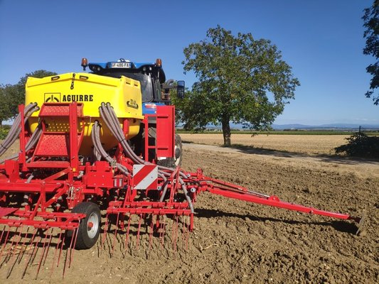 Semoir pour semis simplifié Aguirre TD 400