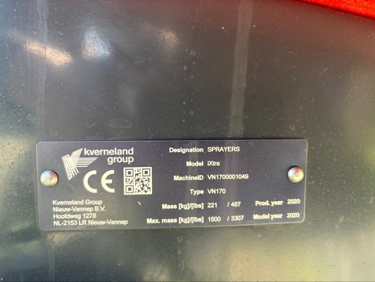 Pulvérisateur - autre Kverneland I-XTRA 1100